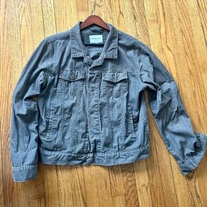 Goodfellow and co Corduroy Type III Jacket Grey Medium